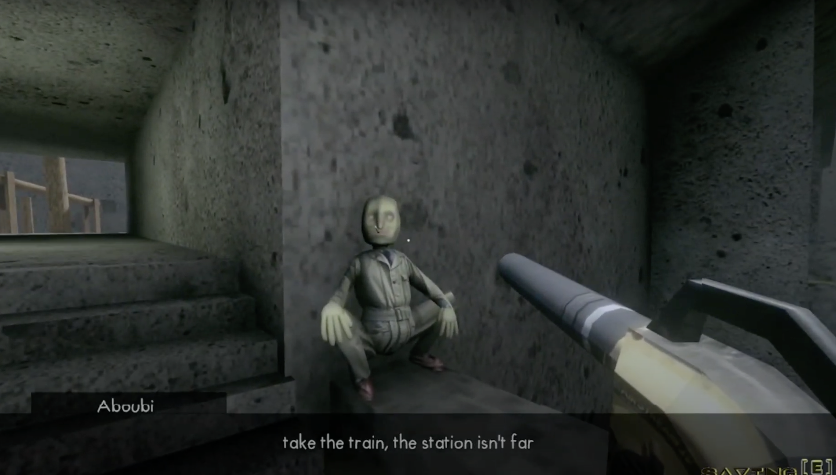 Character from Babbdi - yeah the art style is kinda weird, huh?